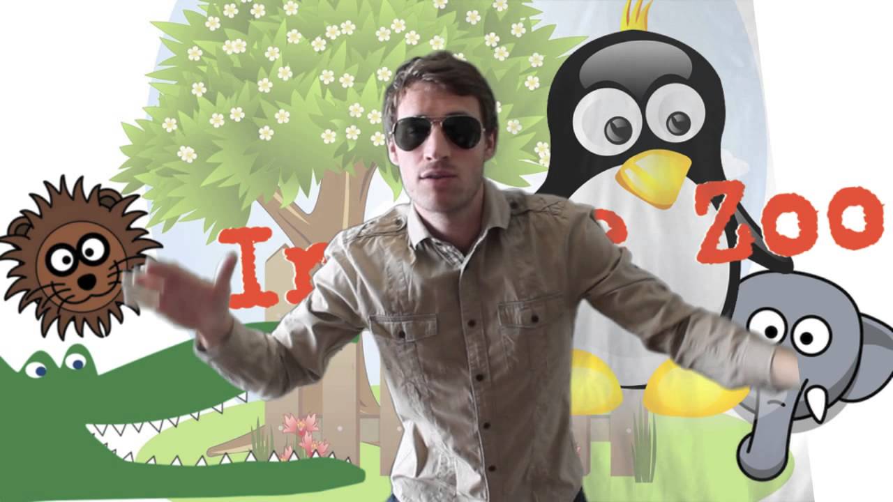 Zoo animals song | In the Zoo | Songs for children kids | English Through Music