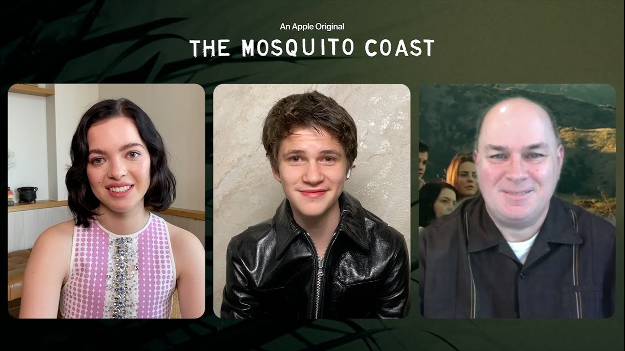 Gabriel Bateman & Logan Polish Interview   The Mosquito Coast Apple TV +