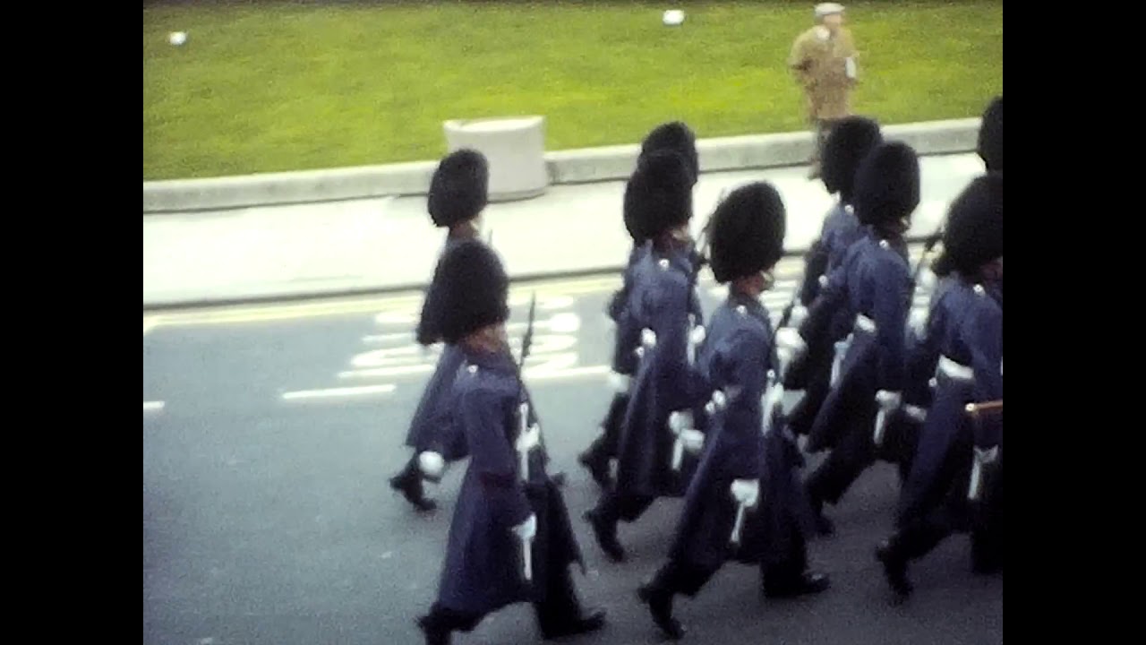 Guards Changing At Windsor Castle circa 1983