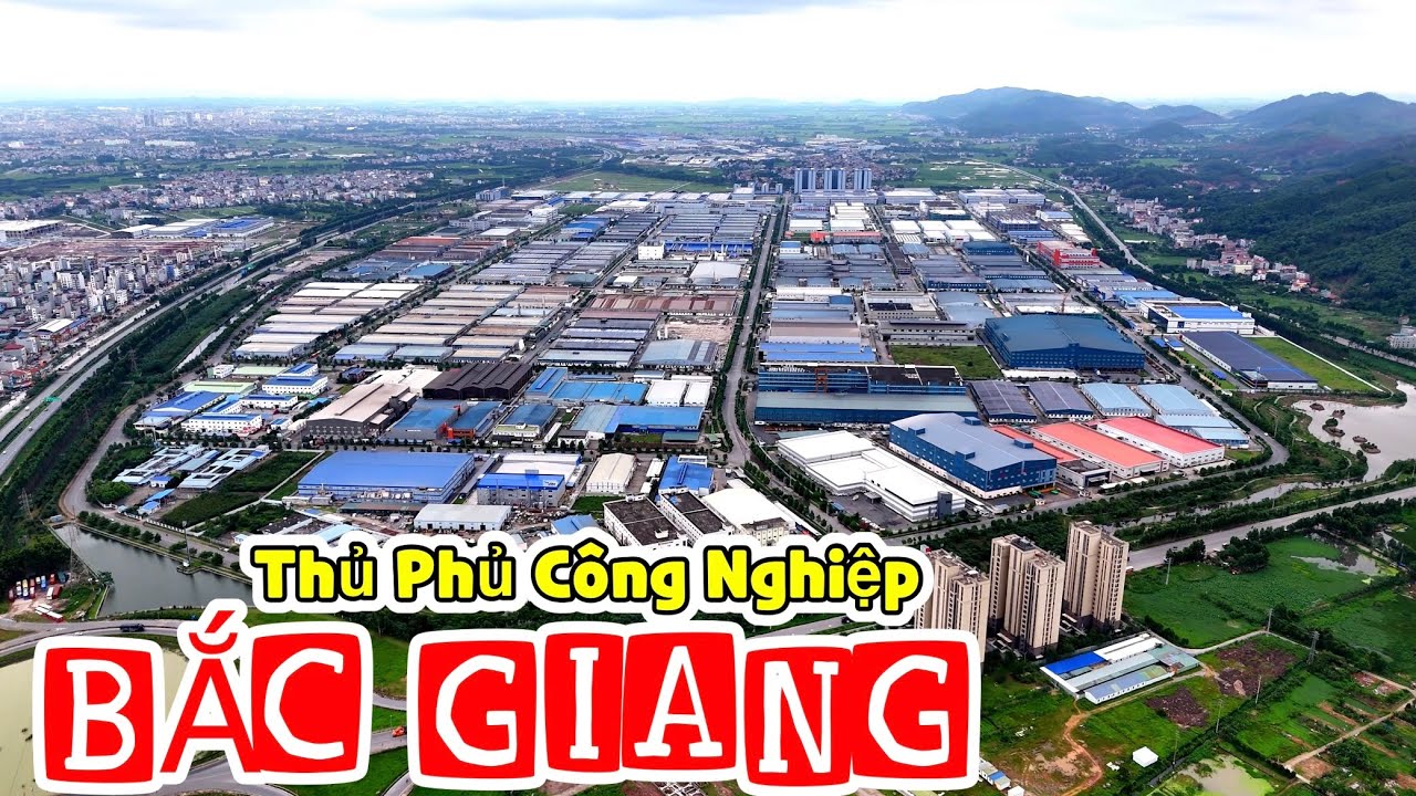 THỦ PHỦ CÔNG NGHIỆP BẮC GIANG #bacgiang #vietnamdiscovery #flycam