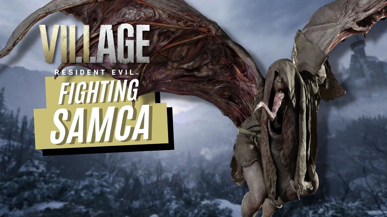 Resident Evil 8 Village: Fighting Samca