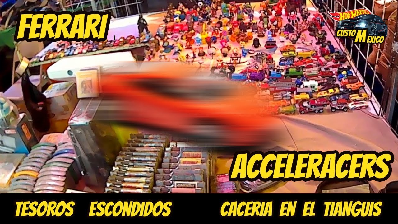 Chachareando hot wheels en el tianguis  | Cacería de Hot Wheels vintage ferrari