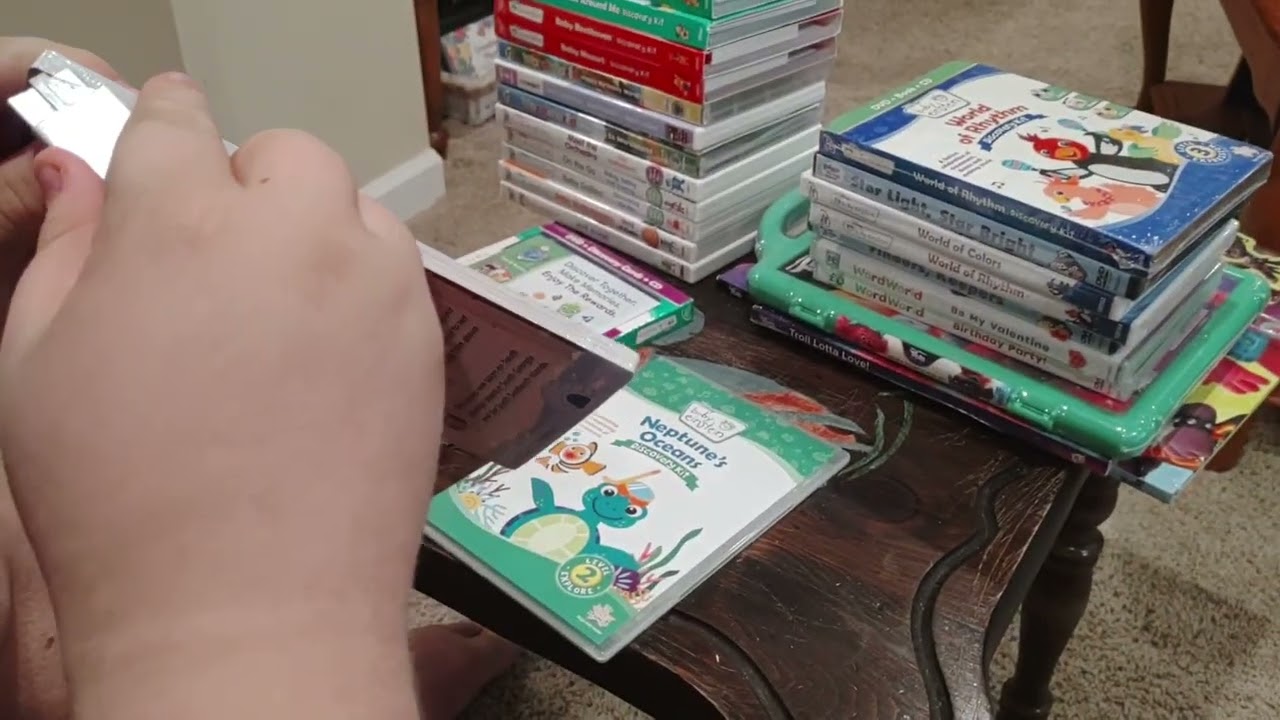 Neptune's Oceans Discovery Kit (DVD + Discovery Cards + CD) Unboxing (Grandma's House Version)