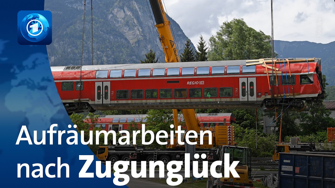 Zugunglück in Oberbayern: Alle Vermisstenfälle geklärt