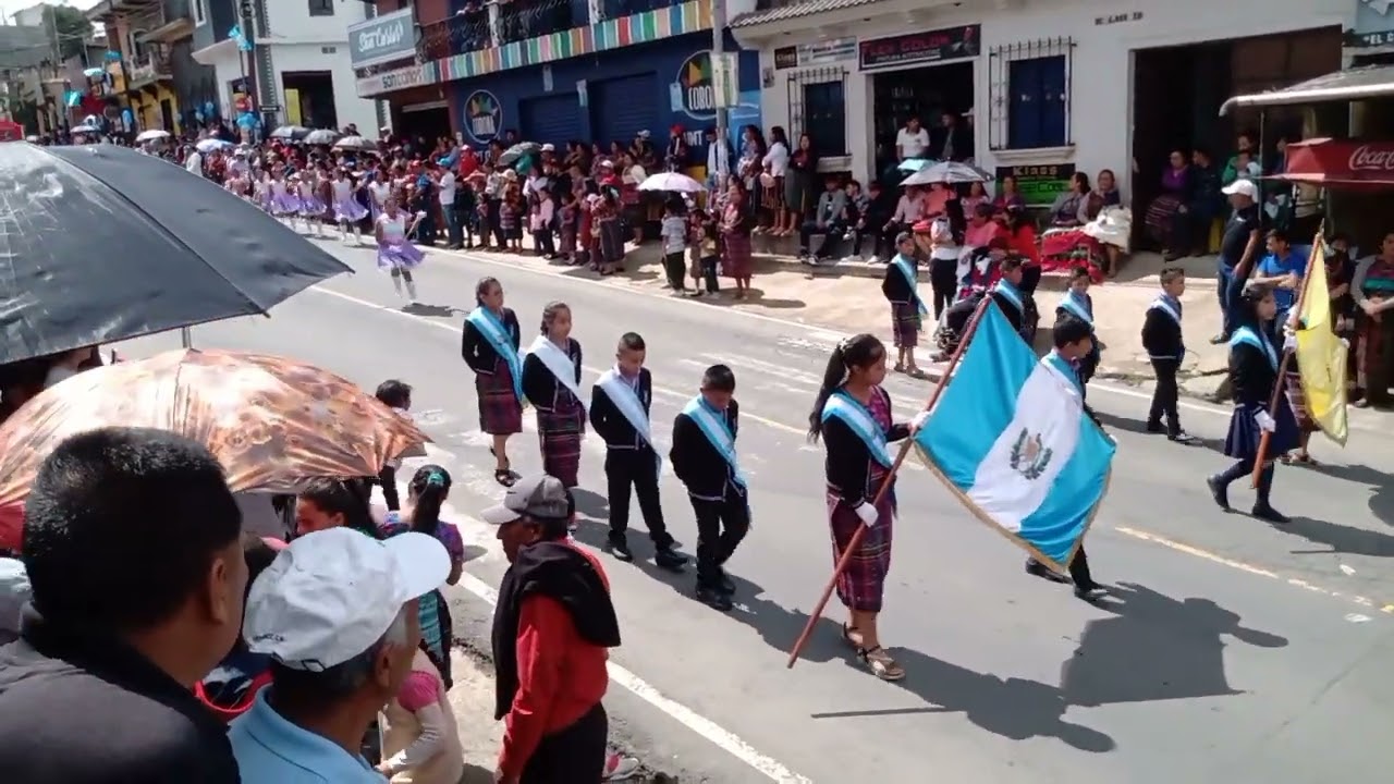 Desfile en Patzicia 15 septiembre 2,023