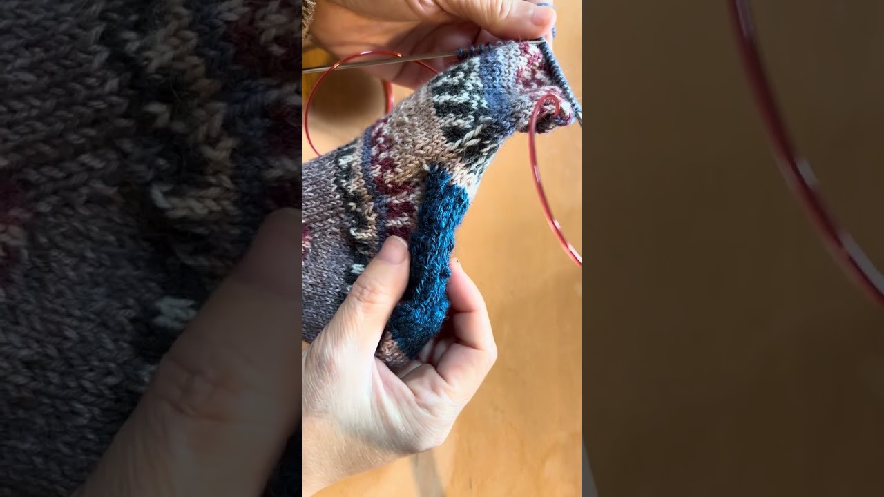 瞑想ショール完成！/プレゼント頂きました🎁/購入糸紹介/靴下編み迷走中🧦