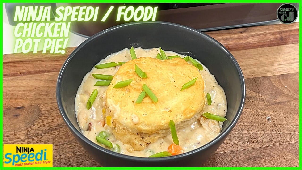 РЕЦЕПТ КУРИНОГО ПИРОЖКА NINJA SPEEDI! (Его также можно приготовить в Ninja Foodi!!)