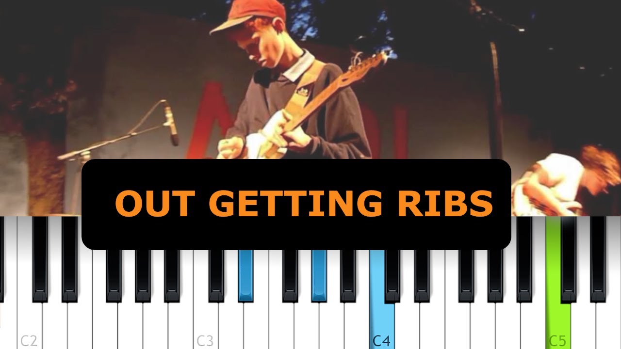King Krule - Out Getting Ribs (Piano Tutorial)