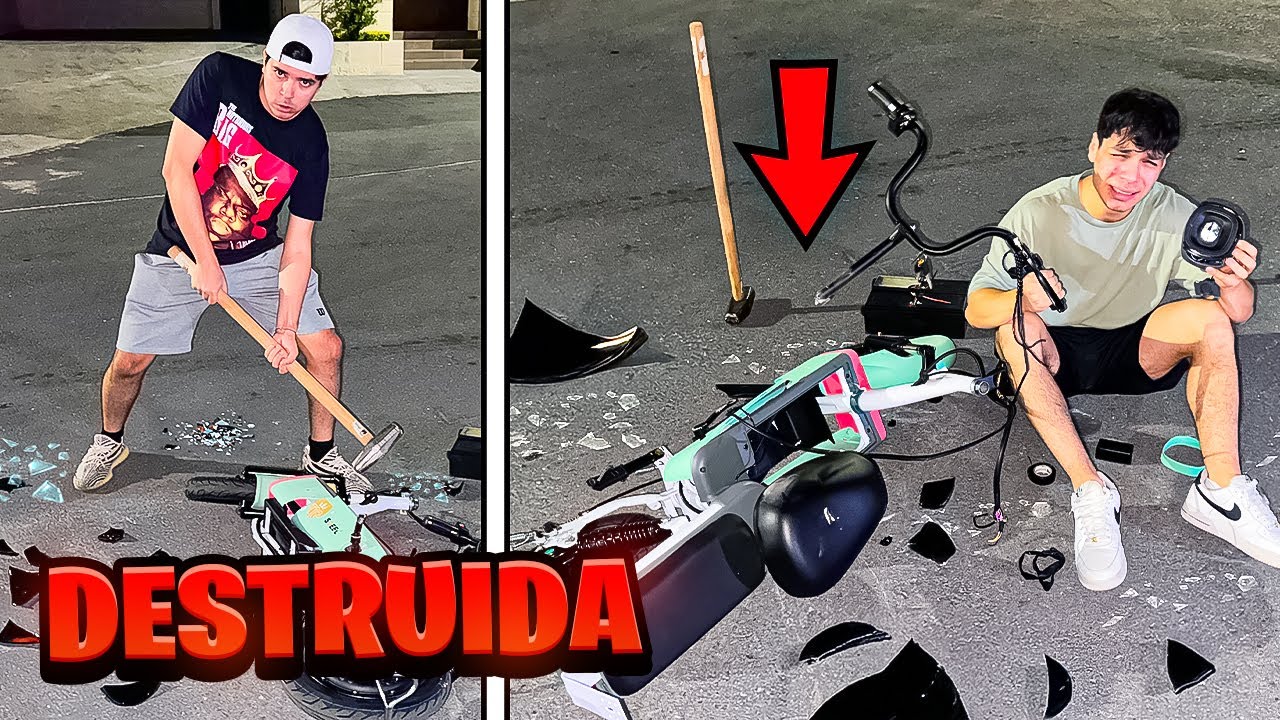 ME DESTRUYERON MI NUEVA MOTOCICLETA A LAS 3 DE LA MADRUGADA - Yair17