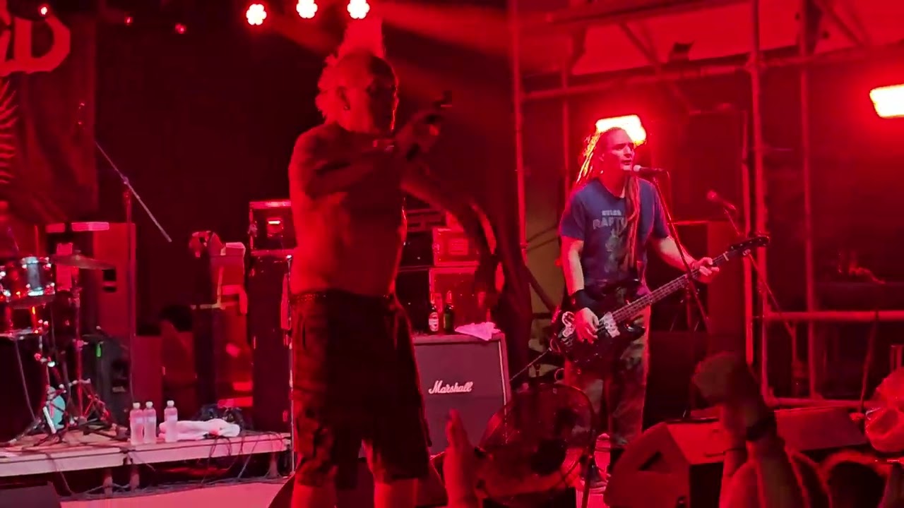 The Exploited, On stage Kotač, Pula, 12.7.2024.