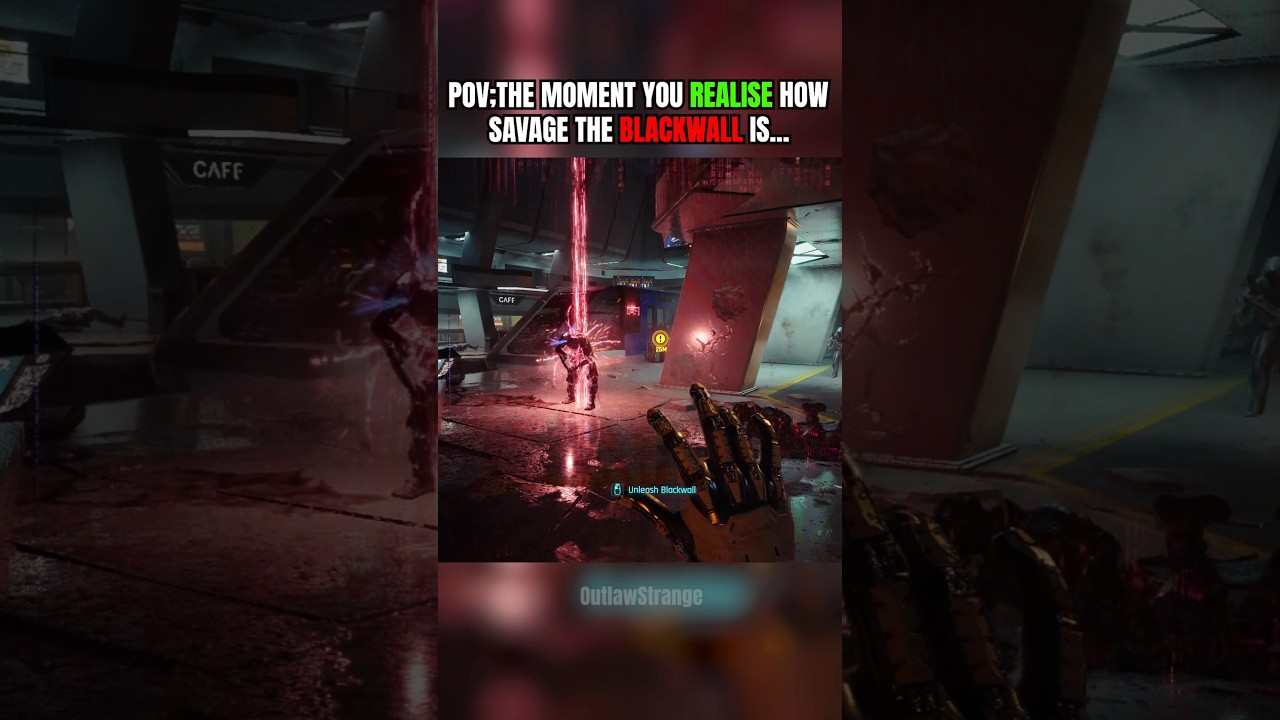 POV: Blackwall nie okazuje litości #kr&oacute;tkiefilmy #cyberpunk