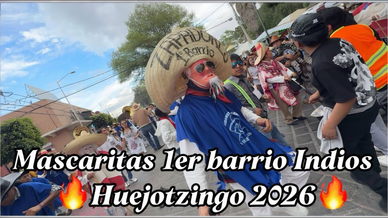 Vlog 22: Vamos A Las Mascaritas Del 1er Barrio Huejotzingo 2026/ 💎Dancing💎