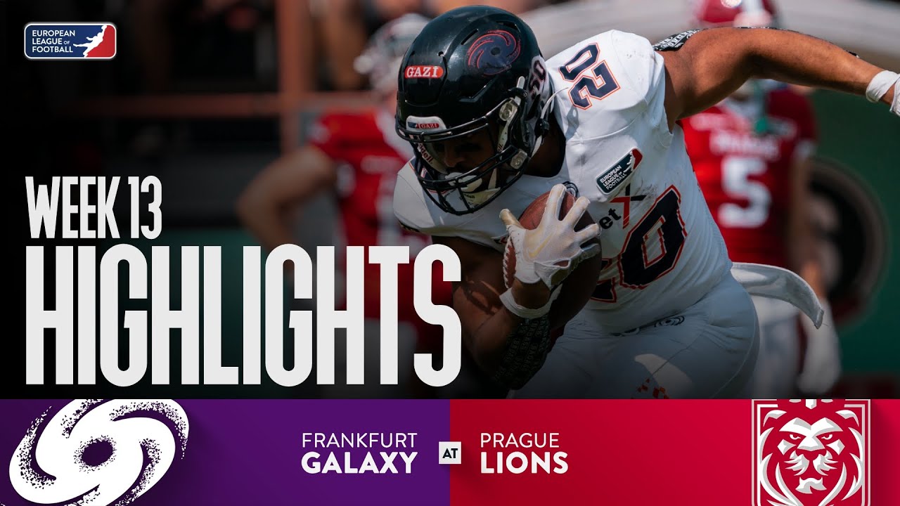 Frankfurt Galaxy @ Prague Lions - Highlights | Week 13 | Season 2025