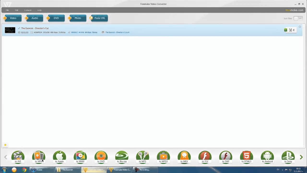 How to Merge SRT subtitle files with a AVI video file