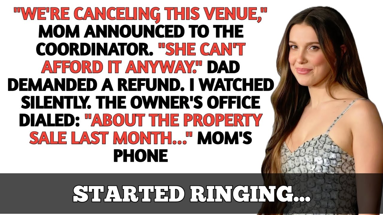 My Family Tried to Cancel My Wedding… Then the Mansion Owner Exposed the Truth