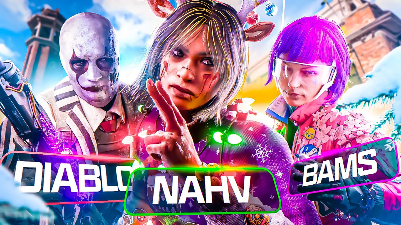 Nahv, Diablo, and Bams terrorize Christmas Noobs