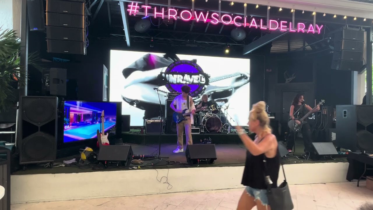 Walk (cover) / Unravel Band - Throw Social w Wicked Maraya 8/18/24
