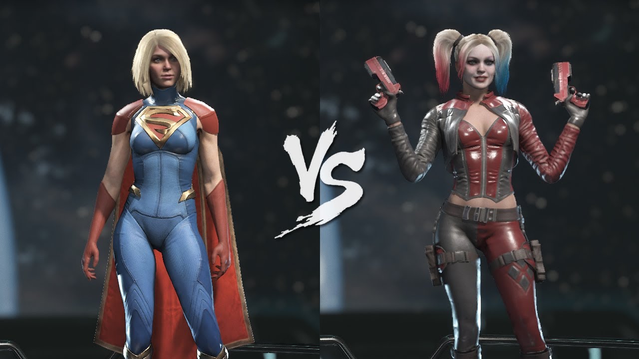 Injustice 2 - Supergirl vs Harley Quinn
