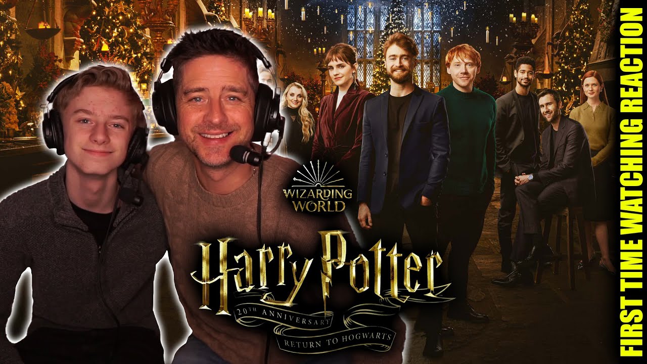 Harry Potter 20th Anniversary: Return to Hogwarts (DAD AND SON FIRST TIME WATCHING)