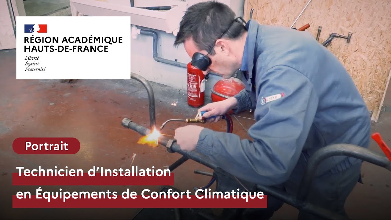 Technicien d'installation en équipements de confort climatique - Formation
