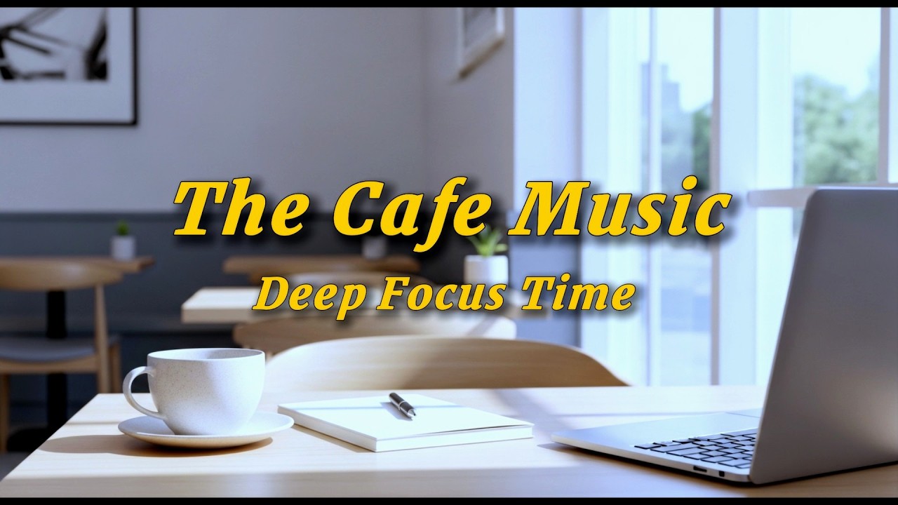 ☕ Focus Cafe Music | 공부와 업무 집중을 위한 카페 BGM (No Vocals)