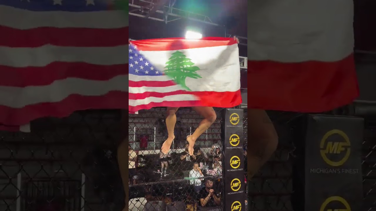 Congratulations to our Lebanese American @abe_thekillerr for another win, Abe keep making us proud