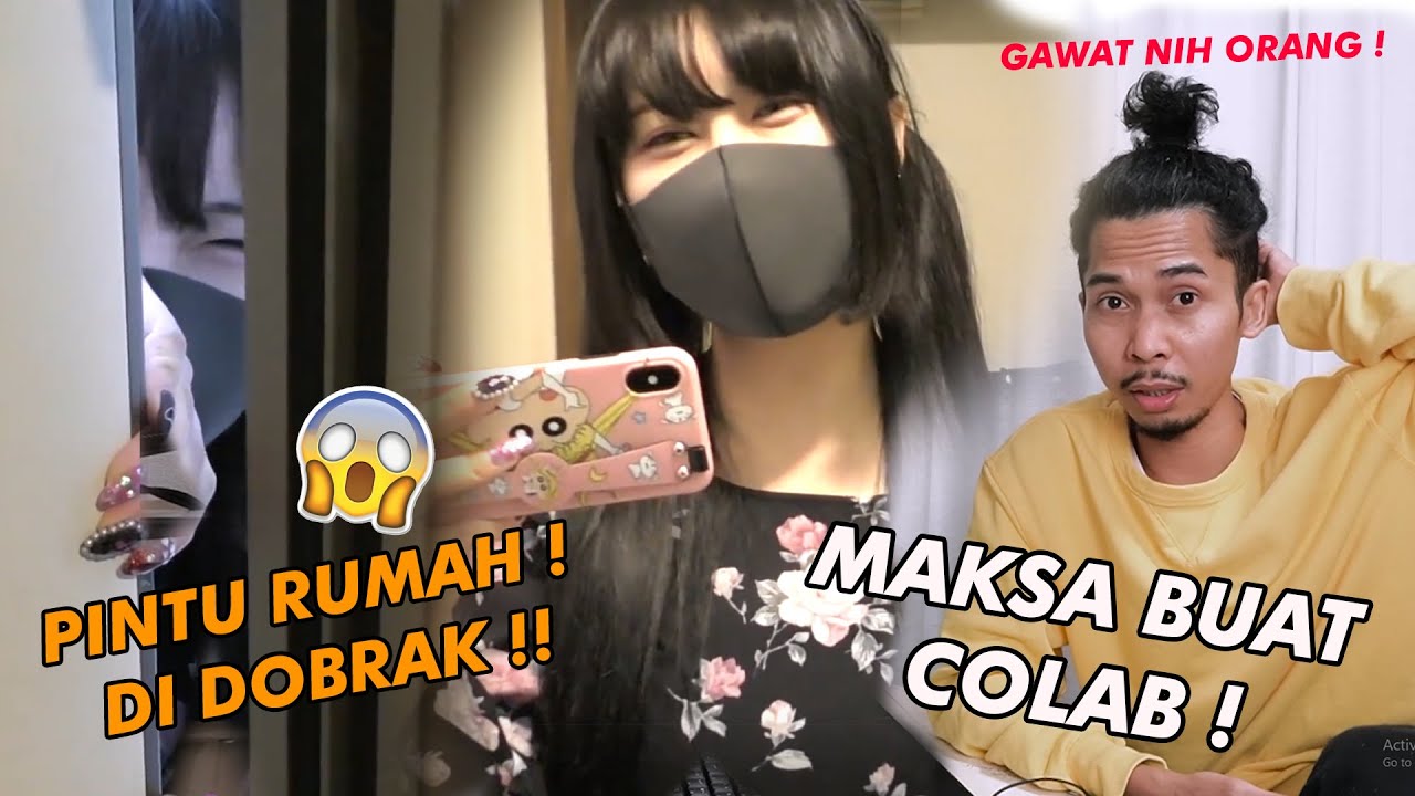 CEWE JEPANG INI NEKAT NEROBOS MASUK KERUMAH MAKSA MINTA COLAB YOUTUBE ! RESIKO YOUTUBER DI JEPANG !