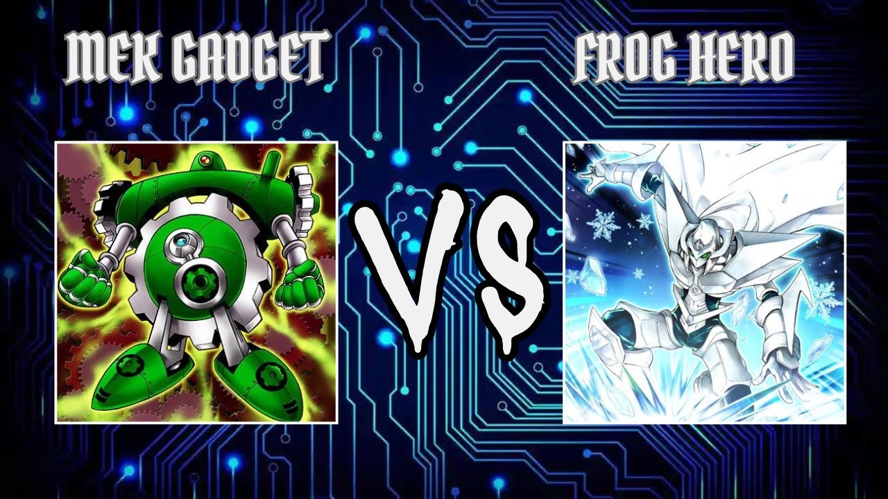 Red-gadget(Mek Gadget) vs Santi(Frog Hero) | Yugioh Edison Format | Dueling Book