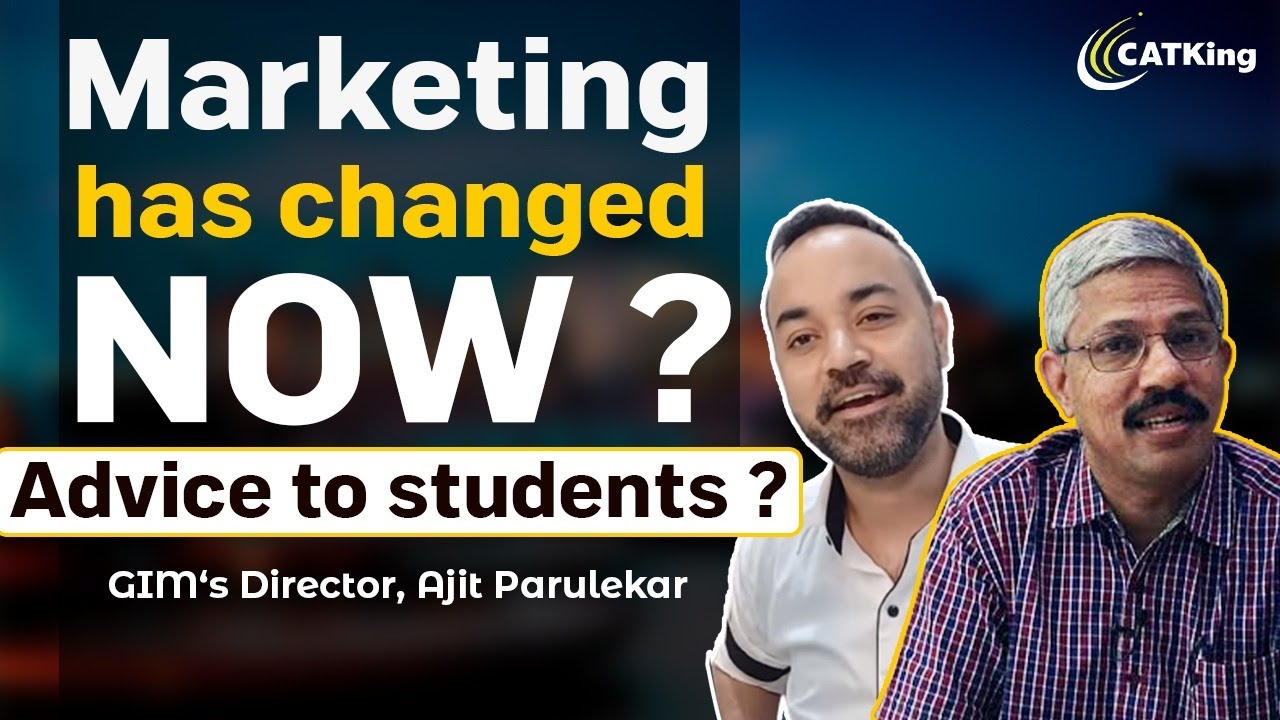 GIM&rsquo;s Director on Brand Management | Advice to Young students | Goa institute of management.