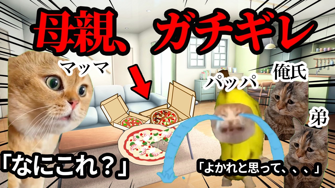 父親が何も相談しなかったので、母親にブチギレられましたwww #猫ミーム #猫マニ