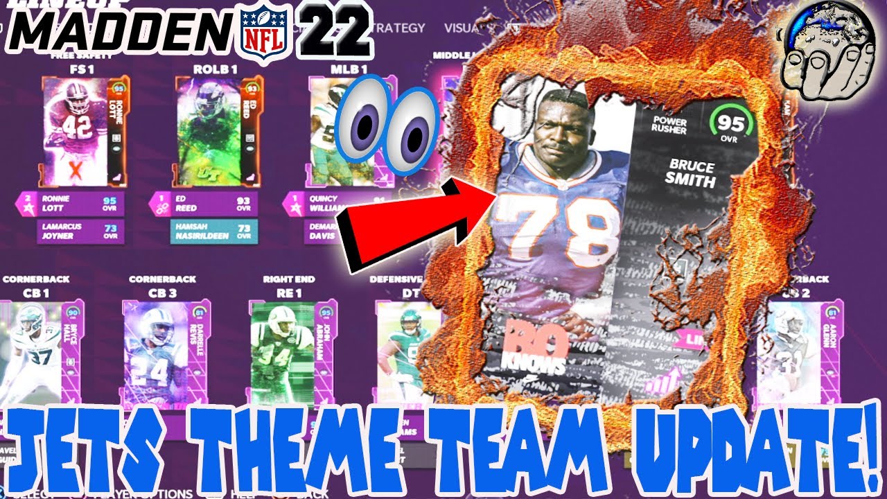 NEW YORK JETS THEME TEAM GETTING STRONGER BY THE DAY! NEW PLAYERS! MADDEN 22 ULTIMATE TEAM