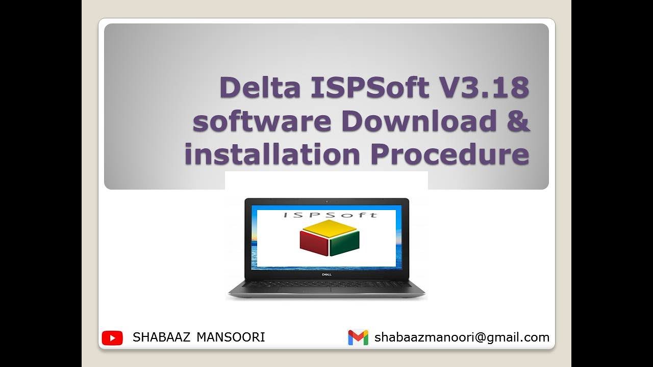 Delta ISPSoft V3 18 software Download & installation Procedure  |Tutorial| by  @simautomation