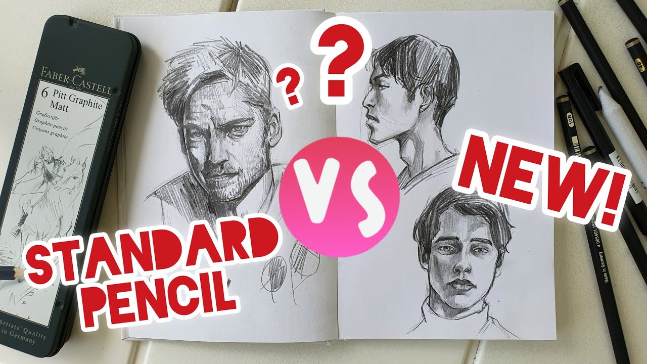 BEST Graphite PENCILS for Drawing? // Portrait Tutorial