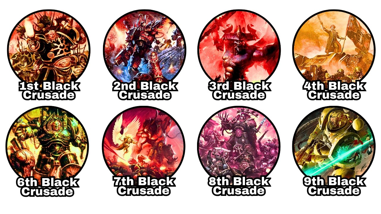 Every Black Crusade in Warhammer 40k Explained in 12 Minutes