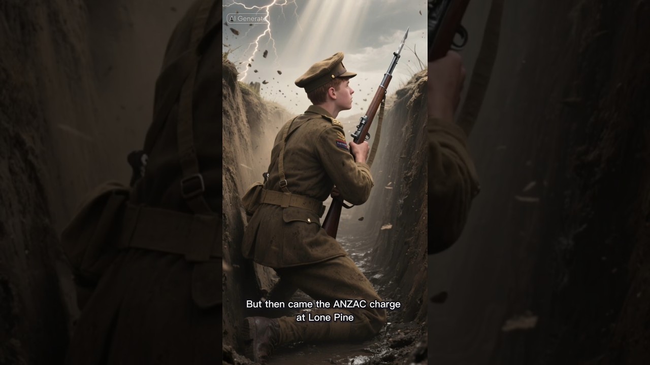 Heroes in the fire of Gallipoli 🔥🌊 