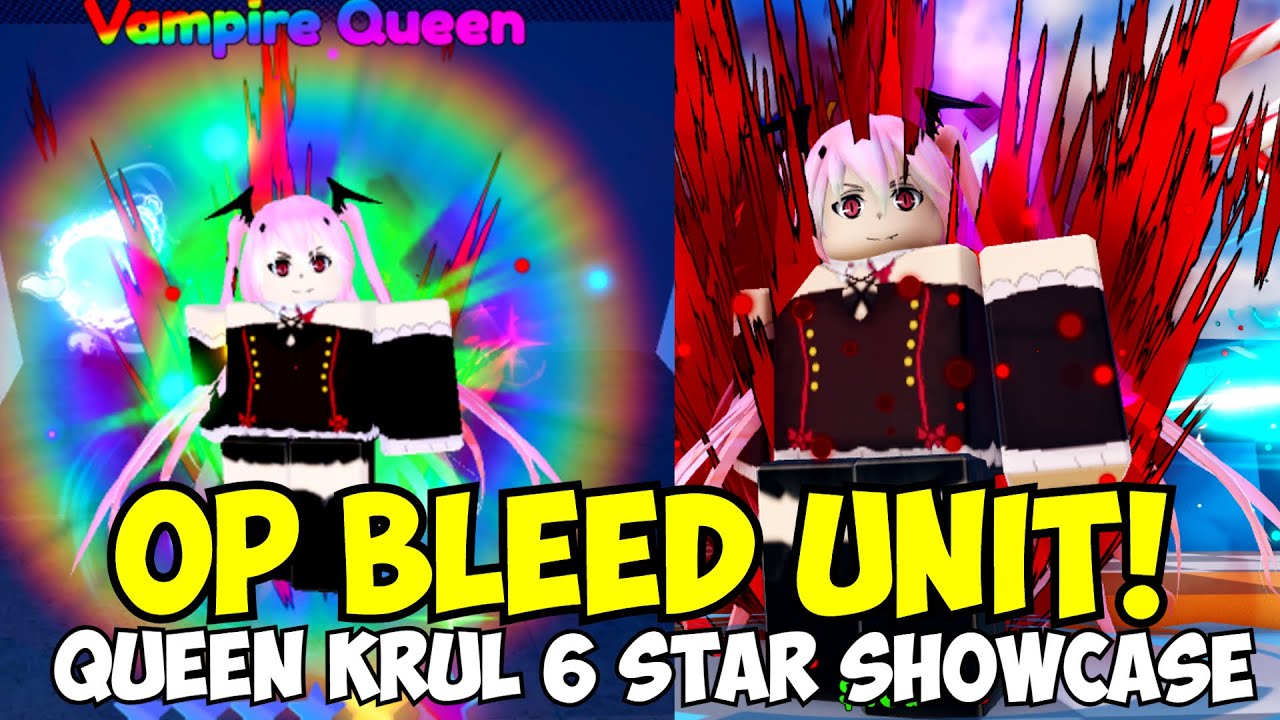New Queen Krul (Vampire Queen) 6 Star is a BLEED UNIT BEAST! | ASTD Showcase
