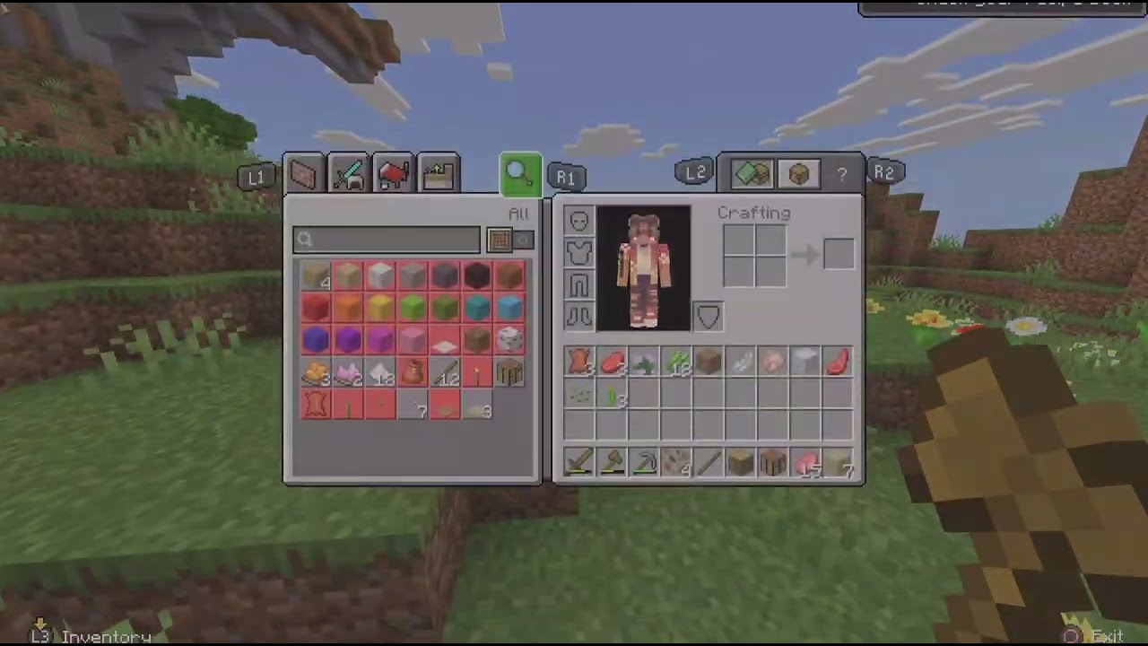 Playing minecraft in till i get dimonds