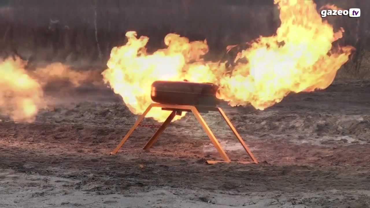 Test balistyczny zbiorników LPG