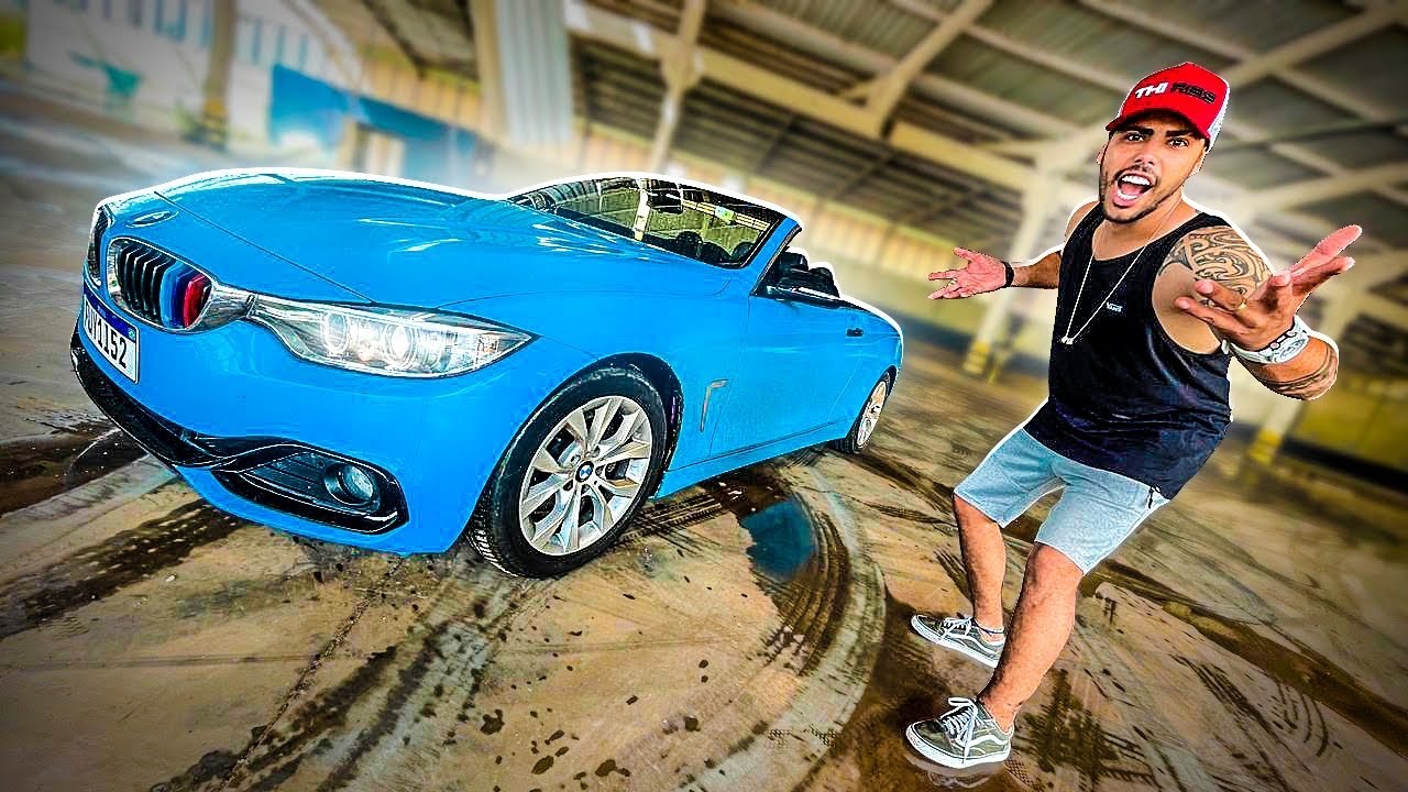 FIZ DRIFT COM A BMW CONVERSÍVEL NA FABRICA ABANDONADA 😱