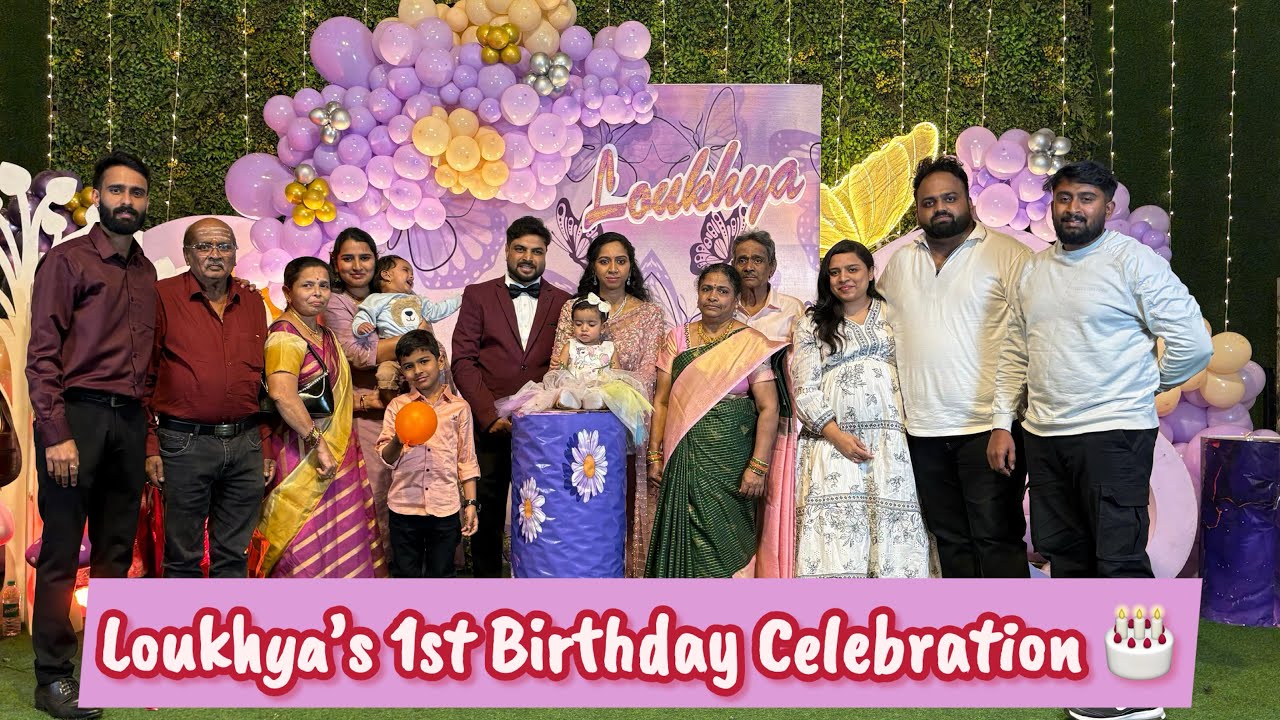Birthday celebration with family🎂🎂❤️
