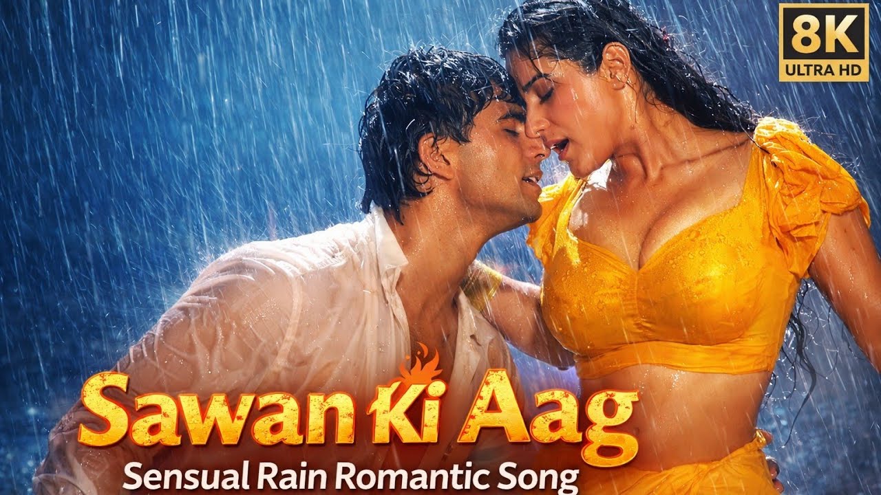 Sawan Ki Aag 🔥 | Sensual Rain Romantic Song 2026 | Monsoon Love Song | Hindi Romantic Music Video