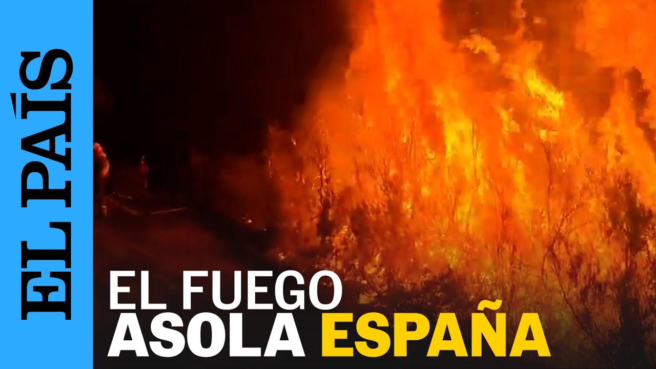 El FUEGO asola ESPA&Ntilde;A: miles de desalojos en Le&oacute;n, Madrid y C&aacute;diz | EL PA&Iacute;S