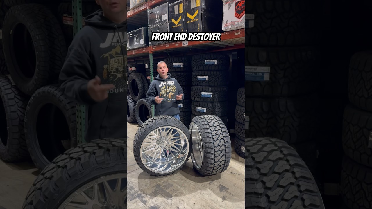 26x16 American Force Frost wheels 35x15.50x26 Fury MT Tires