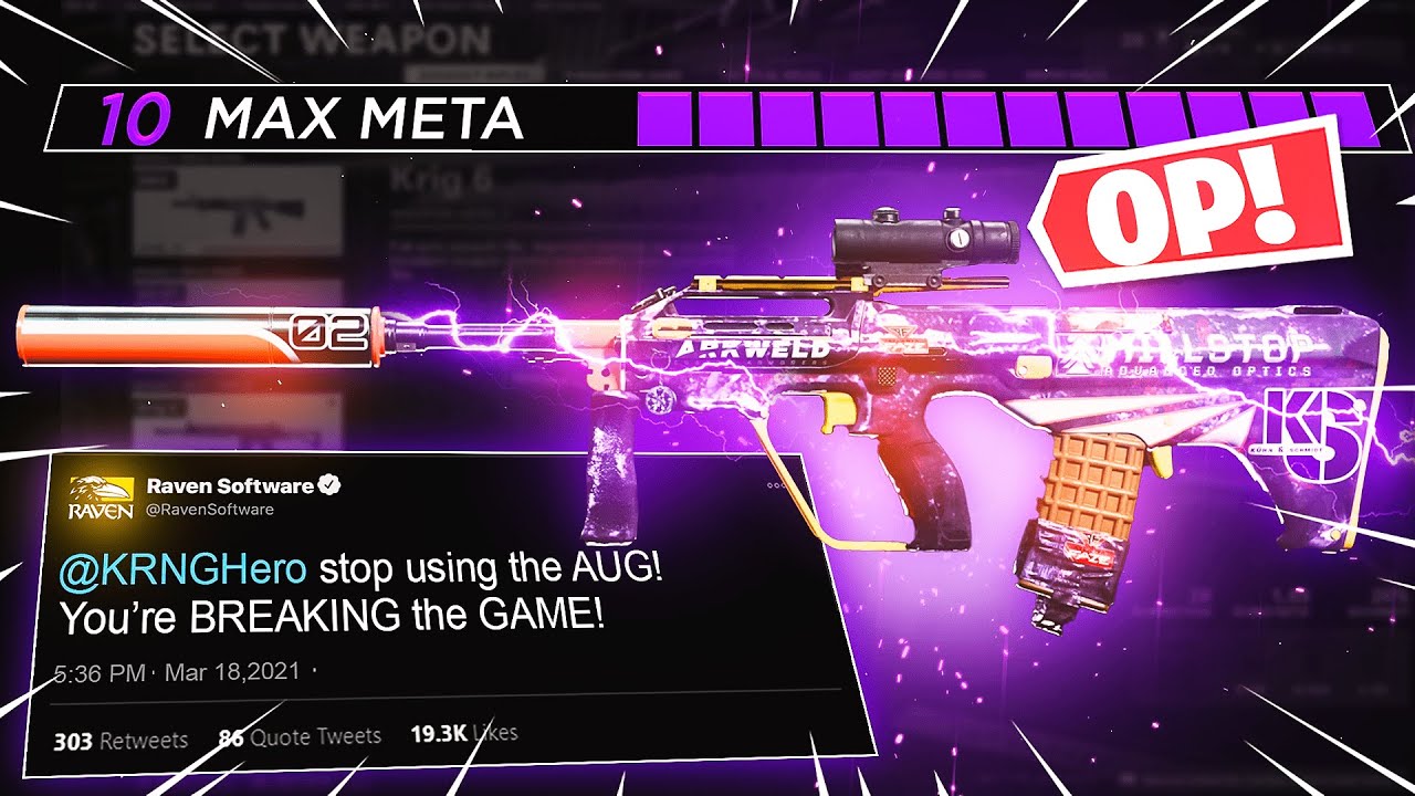 NEW AUG META WARZONE SEASON 2.. PERFECT BUILD 😍 COLD WAR AUG BEST CLASS SETUP LOADOUT is OVERPOWERED
