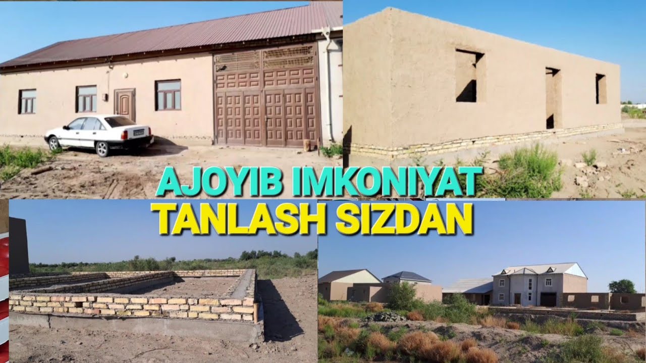 AJOYIB IMKONIYAT TAYYOR XOVLI VA JOY O'RIN SOTILADI