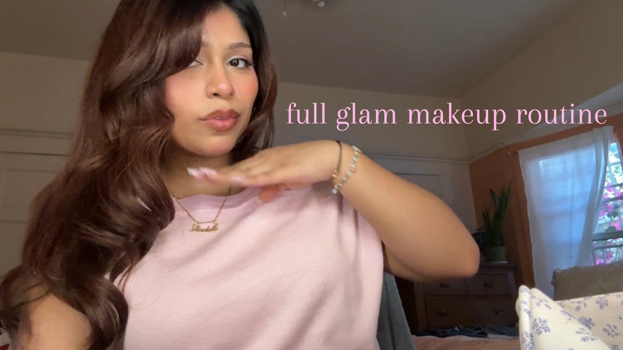 Full Glam Makeup Routine ౨ৎ