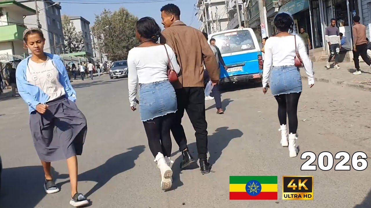 Beautiful Ethiopia , 🇪🇹 Addis Ababa walking Tour 2026