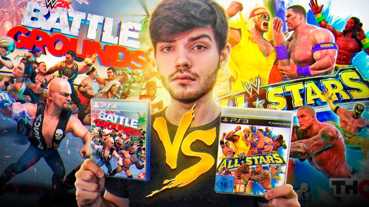 WWE 2K BATTLEGROUNDS vs WWE ALL STARS