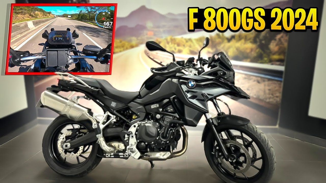 TESTE RIDE NOVA BMW F 800 GS 2024 EM DETALHES - A MAIS ON ROAD DA FAMÍLIA GS EM AÇÃO