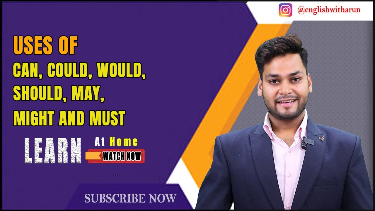Uses Of Modals || By English With Arun